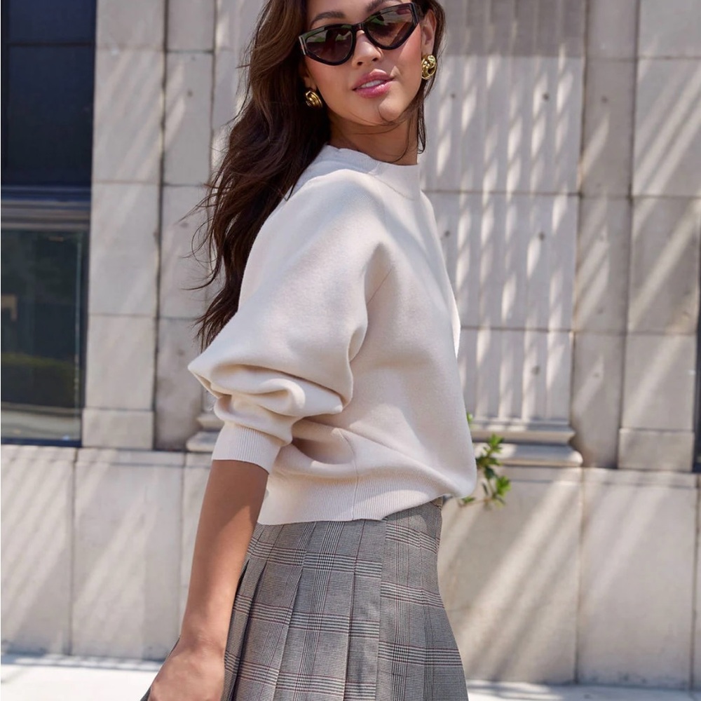 Vici Plaid Mini Skirt